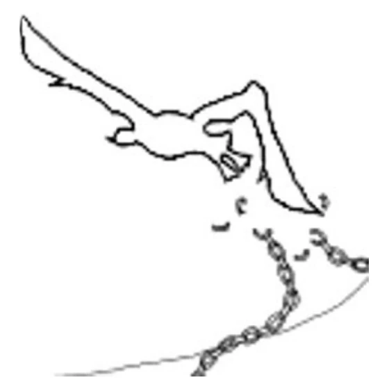 logo de l'asbl : dessin d'un oiseau qui brise une chaine
