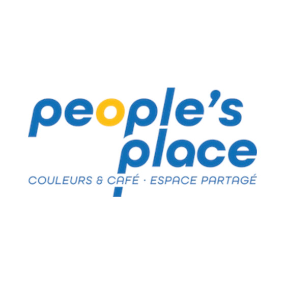logo People's place - couleurs & café - espace partagé